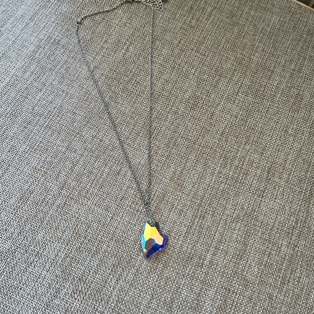 Silver Heart Pendant Necklace - Picture 5 of 8